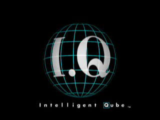 Intelligent Qube title screen for Playstation